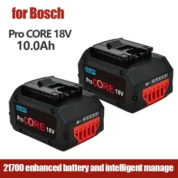100% visoko kakovost 18V 10.0 Ah Litij-Ionska Zamenjava Baterije GBA18V80 za Bosch 18 Voltov MAX Brezžično električno Orodje Vaje
