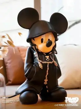 2023 Disney Mickey Mouse Slika Kraljestvo Srca Akcijske Figurice Anime Ornament Smolo Zbirka Lutke Model Igrače Božična Darila