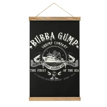 Bubba Gump Shrimp Co Plakat Za Prodajo Platno Visi Slika, Grafika, Slikarstvo Restavracija Dekoracijo Sten Geeky Slog Okrasite