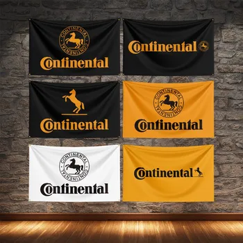 Continental Zastavo Poliester Digitalni Tisk Avto, Transparent, Za Dekoracijo,