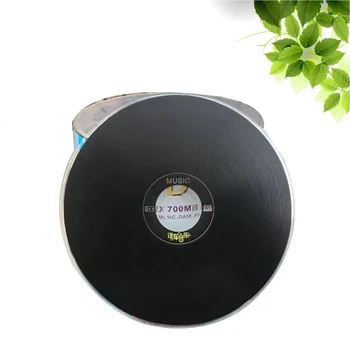 Debelo 5 diskov Razred A+ 52x 700 MB Prazno Črno Eno Stran CD-R