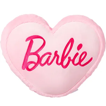 MINISO Barbie Serije Kawaii Ljubezen Vzglavnik 40/45 cm Risanka Srčkan Plišastih Blazino Doma Dekor Ornament Darilo za Prijatelje