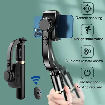 Q08 Ročni Gimbal Stabilisateur Estabilizador Selfie Palico Fill Light Pametni Dejanje Kameralar Bluetooth Stojalo Gymba