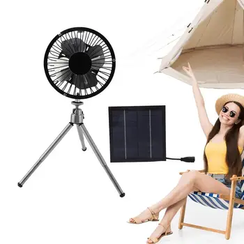 Solar Powered Fan Sončno Energijo Majhen Ventilator Za Zunanjo Uporabo Zložljivo Večnamensko Fleksibilno Lahki Hladilni Ventilator Za Potovanja