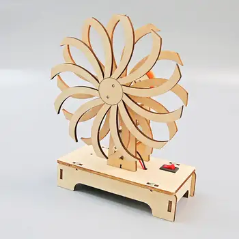 Steblo Znanost Kompleti 3D Lesene Uganke Zbor za Otroke Ustvarjalno Darilo Otroci