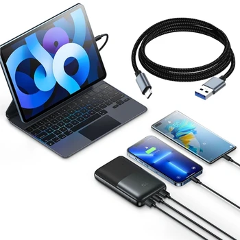 USB C 3.1 Tip C za USB Polnjenje in Podatkovni Kabel Najlon Pleteni Žici za 0,3 3 5m